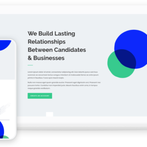 Single page Web Design